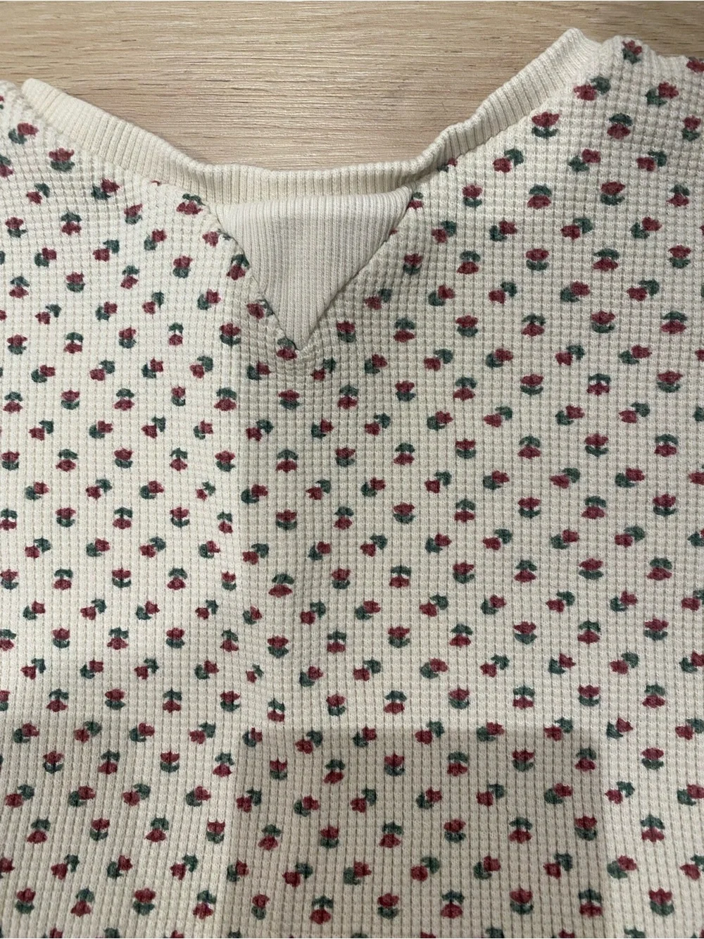 Kids Zara Cream Floral Print Set